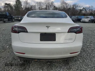 2022 Tesla Model 3 Long Range with VIN 5YJ3E1EB2NF361821, listed as a Copart auction lot 85108664 with 25,021 mi miles and Salvage Title. Bid and sale history available at DreamBid. Image 6.
