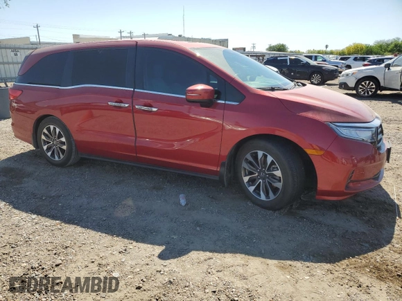 2023 Honda Odyssey EX-L с VIN 5FNRL6H64PB032715, выставлен на аукционе Copart как лот 52238215 с пробегом 39 871 миль миль и Списание • Salvage title. История ставок и продаж доступна на DreamBid. Изображение 4.