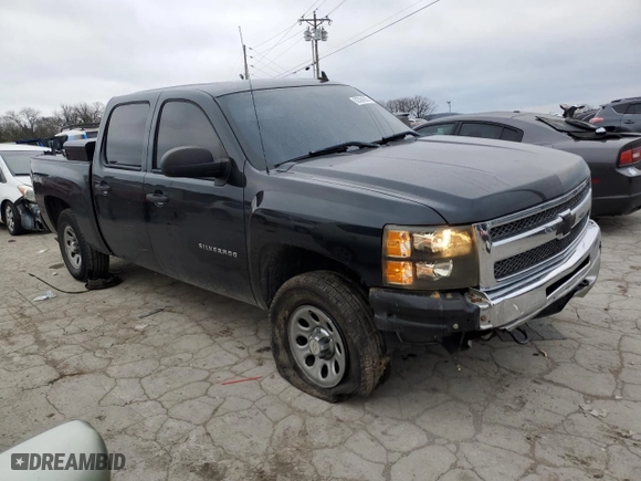 2012 Chevrolet Silverado 1500 LT with VIN 1GCPKSE79CF186424, listed as a Copart auction lot 64758794 with 165,201 mi miles and Salvage Title. Bid and sale history available at carsss.com. Image 4.