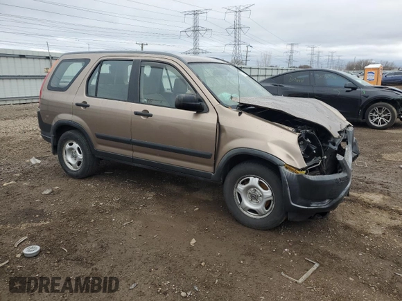2004 Honda CR-V LX with VIN JHLRD78444C057174, listed as a Copart auction lot 51201275 with 189,331 mi miles and Salvage Title. Bid and sale history available at carsss.com. Image 4.
