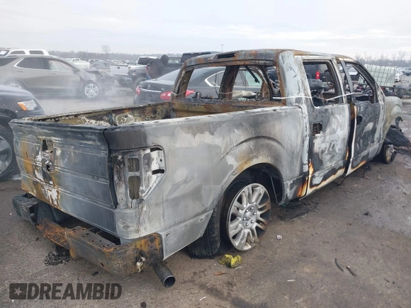 2013 Ford F-150 XL with VIN 1FTFW1ET0DFC61973, listed as a IAAI auction lot 41425913 with Not provided miles and . Bid and sale history available at DreamBid. Image 4.