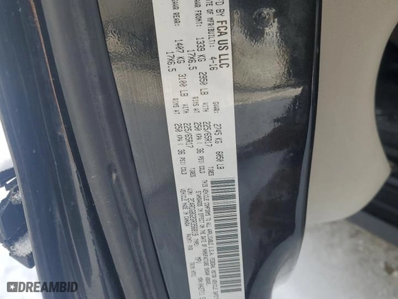 2016 Dodge Grand Caravan American Value Pkg with VIN 2C4RDGBG2GR356819, listed as a Copart auction lot 45882435 with 118,509 mi miles and Salvage Title. Bid and sale history available at carsss.com. Image 13.