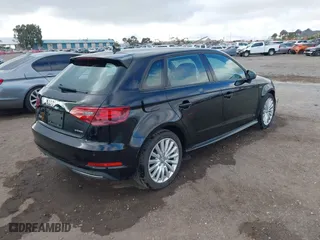 2016 Audi A3 e-tron Premium with VIN WAUUPBFF6GA138034, listed as a IAAI auction lot 41524489 with 90,453 mi miles. Bid and sale history available at carsss.com. Image 4.