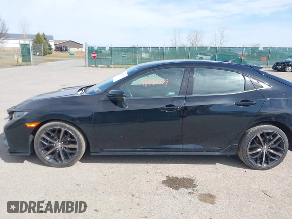 2021 Honda Civic Sport with VIN SHHFK7H40MU408315, listed as a IAAI auction lot 41820719 with 47,592 mi miles and . Bid and sale history available at DreamBid. Image 14.