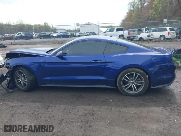 2015 Ford Mustang EcoBoost with VIN 1FA6P8TH9F5317329, listed as a IAAI auction lot 41966041 with 61,357 mi miles and . Bid and sale history available at carsss.com. Image 14.