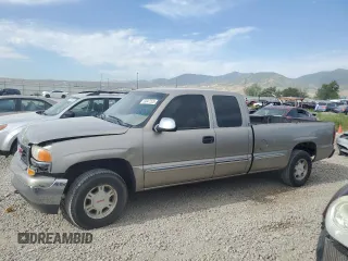 2000 GMC Sierra 1500 SLE with VIN 1GTEK19T1YE363229, listed as a Copart auction lot 59047525 with 191,947 mi miles and Salvage title. Bid and sale history available at DreamBid. Image 1.