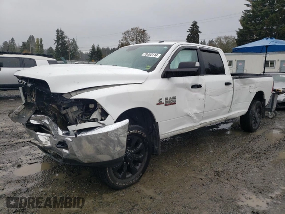 2018 Ram 3500 Big Horn with VIN 3C63R3HL5JG292736, listed as a Copart auction lot 78462314 with 110,506 mi miles and Salvage Title. Bid and sale history available at carsss.com. Image 1.