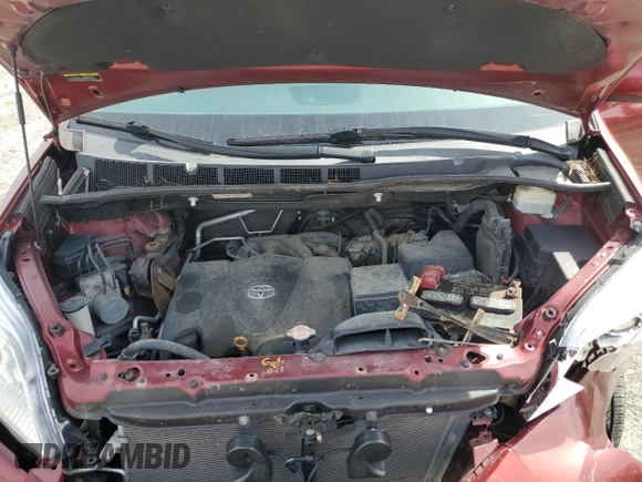 2017 Toyota Sienna LE Auto Access Seat with VIN 5TDKZ3DC2HS814633, listed as a Copart auction lot 50413255 with 56,454 mi miles and Salvage Title. Bid and sale history available at carsss.com. Image 14.