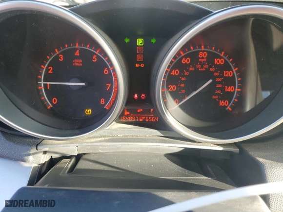 2010 Mazda Mazda3 s Sport with VIN JM1BL1H66A1214243, listed as a Copart auction lot 45507185 with 184,897 mi miles and Salvage Title. Bid and sale history available at carsss.com. Image 9.