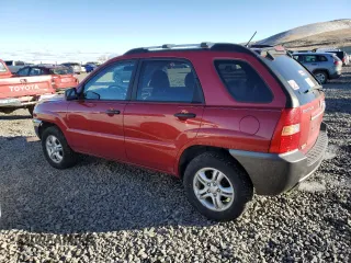 2008 Kia Sportage LX with VIN KNDJE723587507680, listed as a Copart auction lot 47642535 with 146,138 mi miles and Salvage Title. Bid and sale history available at DreamBid. Image 2.