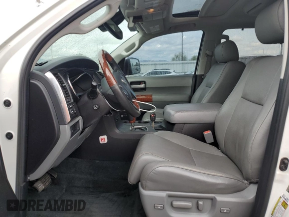 2018 Toyota Sequoia Platinum with VIN 5TDDY5G17JS159344, listed as a Copart auction lot 69950224 with 117,732 mi miles and Salvage Title. Bid and sale history available at carsss.com. Image 7.