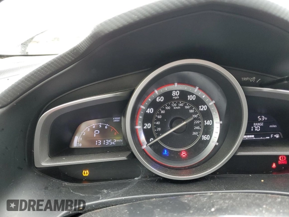2015 Mazda 3 i Sport with VIN 3MZBM1U71FM170042, listed as a Copart auction lot 54013275 with 131,352 mi miles and Salvage Title. Bid and sale history available at carsss.com. Image 9.