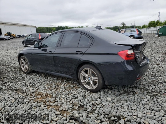 2018 BMW 3 Series 330i xDrive with VIN WBA8D9C58JEB34939, listed as a Copart auction lot 58673705 with 51,639 mi miles and Salvage title. Bid and sale history available at DreamBid. Image 2.