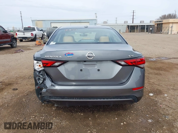 2020 Nissan Sentra SV with VIN 3N1AB8CV6LY216243, listed as a IAAI auction lot 41590560 with 33,071 mi miles. Bid and sale history available at carsss.com. Image 17.