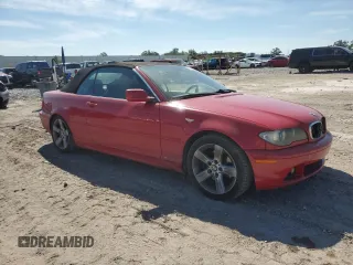 2006 BMW 3 Series 325Ci with VIN WBABW33436PX88504, listed as a Copart auction lot 49103905 with 160,840 mi miles and Salvage title. Bid and sale history available at DreamBid. Image 4.