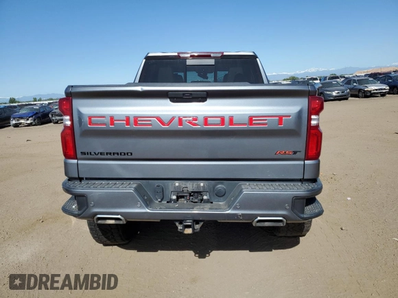 2021 Chevrolet Silverado 1500 RST with VIN 3GCUYEED1MG310162, listed as a Copart auction lot 56568724 with 42,557 mi miles and Salvage Title. Bid and sale history available at carsss.com. Image 6.