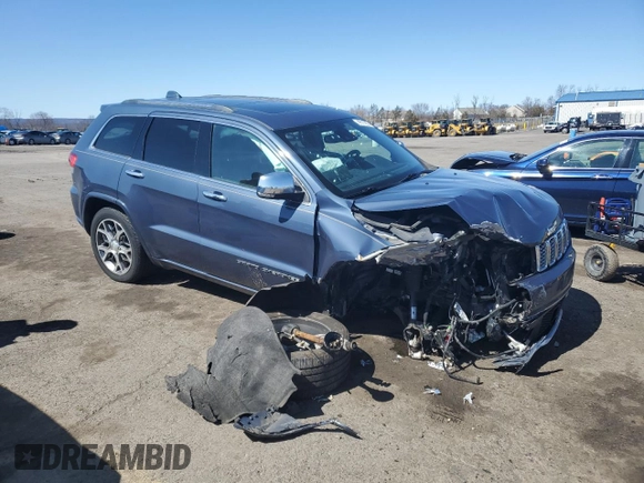 2020 Jeep Grand Cherokee Overland with VIN 1C4RJFCG0LC236053, listed as a Copart auction lot 49517905 with 65,861 mi miles and Salvage Title. Bid and sale history available at carsss.com. Image 4.