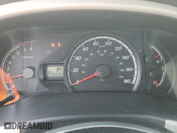 2013 Toyota Sienna L with VIN 5TDZK3DCXDS313664, listed as a Copart auction lot 55080535 with 245,026 mi miles and Salvage Title. Bid and sale history available at carsss.com. Image 9.