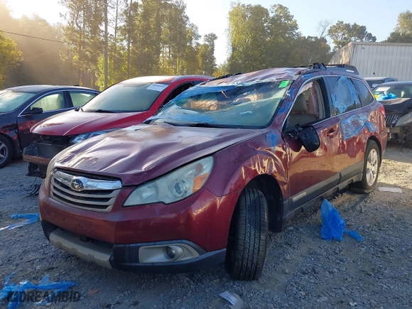 2011 Subaru Outback 2.5i Prem with VIN 4S4BRBBC7B3339384, listed as a IAAI auction lot 40611679 with 154,933 mi miles. Bid and sale history available at carsss.com. Image 2.