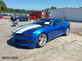 2017 Chevrolet Camaro 2LT with VIN 1G1FD1RX8H0139429, listed as a IAAI auction lot 40446926 with 161,760 mi miles. Bid and sale history available at carsss.com. Image 2.