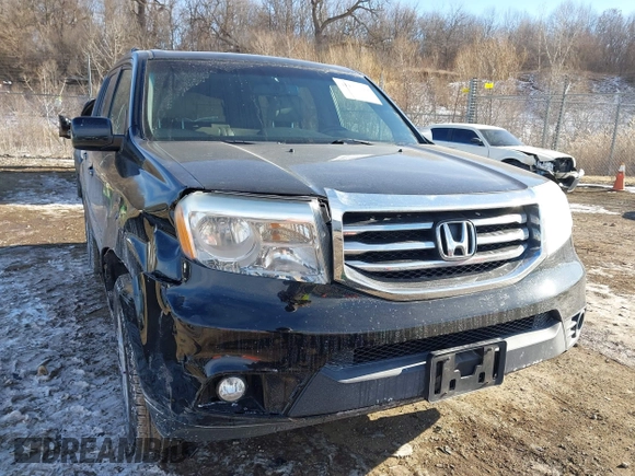 2013 Honda Pilot EX-L with VIN 5FNYF4H70DB080398, listed as a IAAI auction lot 41424709 with 126,102 mi miles and . Bid and sale history available at DreamBid. Image 1.