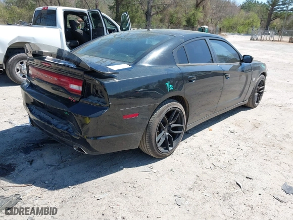 2013 Dodge Charger RT Plus with VIN 2C3CDXCT0DH616853, listed as a IAAI auction lot 41897577 with 171,503 mi miles. Bid and sale history available at carsss.com. Image 4.