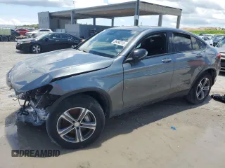 2023 Mercedes-Benz GLC 300 z VIN W1N0J8EB8PG159963, wystawiony jako Copart lot #56490215 z przebiegiem Nie podano mil oraz Czysty tytuł • Clean title. Historia ofert i sprzedaży dostępna na DreamBid. Obrazek 1.