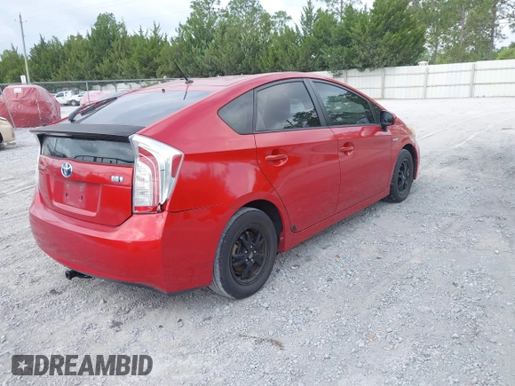 2013 Toyota Prius One z VIN JTDKN3DU7D5606820, wystawiony jako IAAI lot #42326667 z przebiegiem 163 856 mil mil oraz . Historia ofert i sprzedaży dostępna na DreamBid. Obrazek 4.