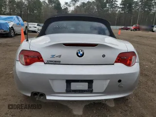 2006 BMW Z4 3.0i with VIN 4USBU33556LW67833, listed as a Copart auction lot 44933315 with 142,444 mi miles and Clean title. Bid and sale history available at DreamBid. Image 6.