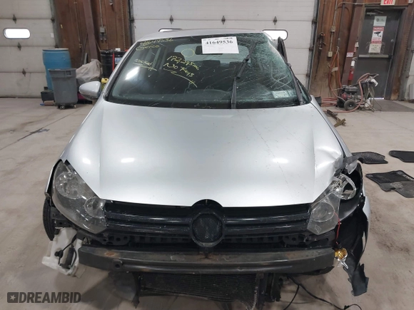 2010 Volkswagen Golf with VIN WVWDB7AJ9AW380191, listed as a IAAI auction lot 41649536 with 117,295 mi miles. Bid and sale history available at carsss.com. Image 12.