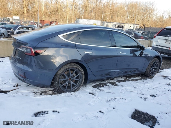 2020 Tesla Model 3 Long Range with VIN 5YJ3E1EB1LF639489, listed as a Copart auction lot 88852525 with 50,745 mi miles and Salvage Title. Bid and sale history available at carsss.com. Image 3.