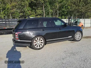2017 Land Rover Range Rover HSE with VIN SALGS2FV4HA341200, listed as a Copart auction lot 52712095 with 117,824 mi miles and Clean title. Bid and sale history available at DreamBid. Image 3.