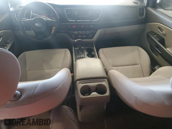 2016 Kia Sedona LX with VIN KNDMB5C1XG6081884, listed as a Copart auction lot 50050535 with 201,457 mi miles and Salvage Title. Bid and sale history available at carsss.com. Image 8.