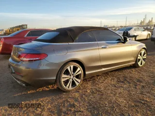 2017 Mercedes-Benz C 300 with VIN WDDWK4JB3HF428915, listed as a Copart auction lot 77944844 with 57,241 mi miles and Salvage Title. Bid and sale history available at DreamBid. Image 3.