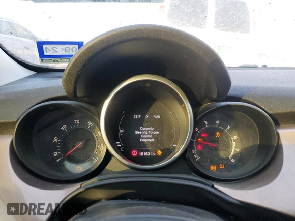 2018 FIAT 500X Pop with VIN ZFBCFXAB9JP634035, listed as a Copart auction lot 77771514 with 101,631 mi miles and Salvage title. Bid and sale history available at DreamBid. Image 9.
