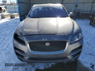 2018 Jaguar F-Pace 20d Premium with VIN SADCJ2FN2JA260943, listed as a Copart auction lot 83870134 with 84,396 mi miles and Salvage Title. Bid and sale history available at DreamBid. Image 5.