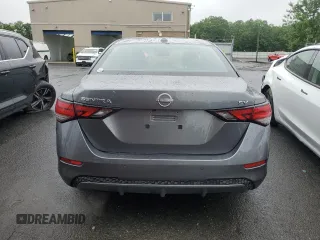 2024 Nissan Sentra SV with VIN 3N1AB8CV4RY307083, listed as a Copart auction lot 60912005 with 37,070 mi miles and Salvage title. Bid and sale history available at DreamBid. Image 6.