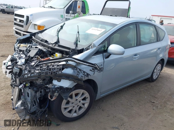 2014 Toyota Prius Two with VIN JTDZN3EU1E3330452, listed as a IAAI auction lot 41525661 with Not Provided miles and . Bid and sale history available at DreamBid. Image 18.