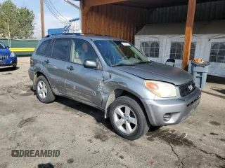 2005 Toyota RAV4 with VIN JTEHD20V750060763, listed as a Copart auction lot 50265955 with 210,135 mi miles and Salvage Title. Bid and sale history available at carsss.com. Image 4.