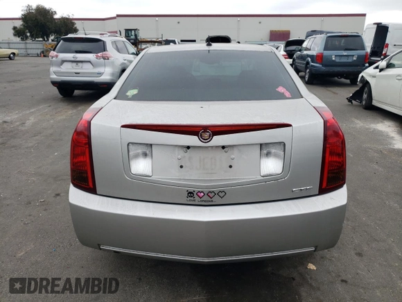 2006 Cadillac CTS with VIN 1G6DM57T060151161, listed as a Copart auction lot 73258804 with 81,059 mi miles and Clean Title. Bid and sale history available at carsss.com. Image 6.