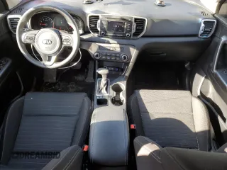 2018 Kia Sportage LX with VIN KNDPMCAC0J7447496, listed as a Copart auction lot 49890975 with 76,702 mi miles and Salvage Title. Bid and sale history available at carsss.com. Image 8.