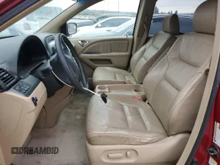 2005 Honda Odyssey EX-L with VIN 5FNRL386X5B413304, listed as a Copart auction lot 45020465 with 210,394 mi miles and Clean Title. Bid and sale history available at carsss.com. Image 7.
