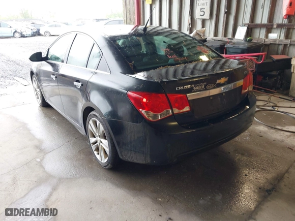 2011 Chevrolet Cruze LTZ with VIN 1G1PH5S97B7140016, listed as a IAAI auction lot 42086035 with 119,286 mi miles. Bid and sale history available at carsss.com. Image 3.