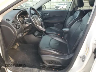 2020 Jeep Compass Limited with VIN 3C4NJCCB3LT142772, listed as a Copart auction lot 50570795 with 85,993 mi miles and Salvage Title. Bid and sale history available at DreamBid. Image 7.