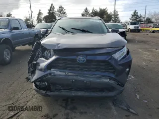 2021 Toyota RAV4 Hybrid XLE with VIN 2T3RWRFV3MW108921, listed as a Copart auction lot 43737815 with 86,795 mi miles and Salvage Title. Bid and sale history available at carsss.com. Image 5.