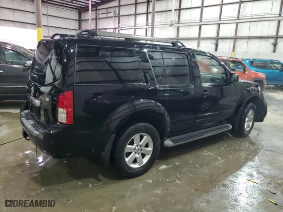 2008 Nissan Pathfinder LE with VIN 5N1AR18B58C666895, listed as a Copart auction lot 46028105 with 235,312 mi miles and Non Repairable. Bid and sale history available at carsss.com. Image 3.