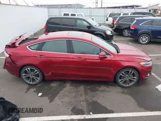 2019 Ford Fusion Titanium with VIN 3FA6P0K98KR179513, listed as a IAAI auction lot 41820059 with 112,155 mi miles. Bid and sale history available at carsss.com. Image 13.