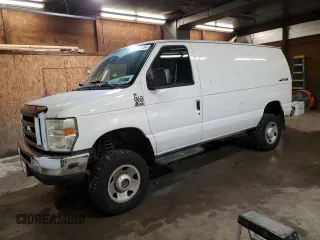 2008 Ford Econoline Cargo Commercial with VIN 1FTSE34LX8DA89970, listed as a Copart auction lot 82511264 with 60,627 mi miles and Salvage Title. Bid and sale history available at DreamBid. Image 1.