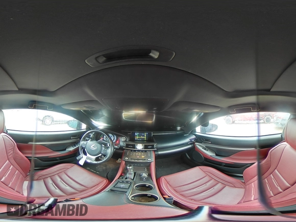 2017 Lexus RC with VIN JTHSM5BC4H5002509, listed as a Copart auction lot 86573324 with 65,743 mi miles and Salvage Title. Bid and sale history available at carsss.com. Image 12.