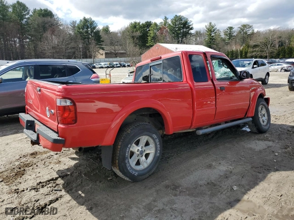 2005 Ford Ranger XLT with VIN 1FTZR45EX5PA02703, listed as a Copart auction lot 52254495 with 0 mi miles and Clean Title. Bid and sale history available at carsss.com. Image 3.